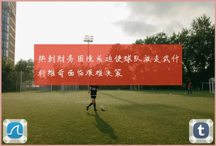 热刺财务困境或迫使球队放走武什科维奇面临艰难决策