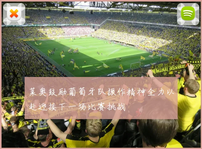 莱奥鼓励葡萄牙队振作精神全力以赴迎接下一场比赛挑战